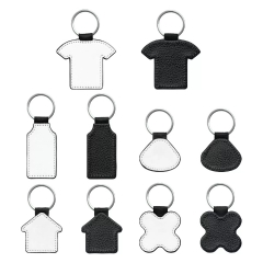 Sublimation Leather Keychain