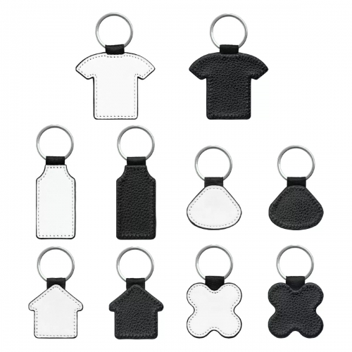 Sublimation Leather Keychain