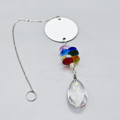 Sublimation Crystal Charm Pendant