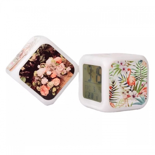 Sublimation Alarm Clock