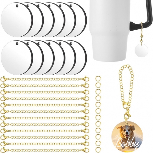 MDF Sublimation Cupchain Blanks Set