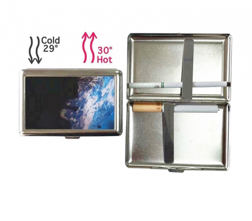 Temperature Change Sublimation Cigarette Case