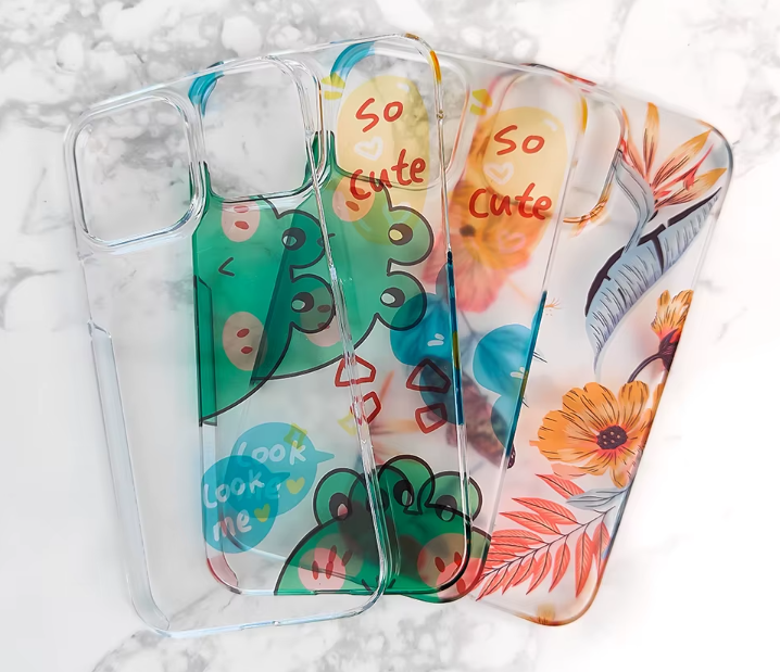 3D Clear Sublimation Phone Case