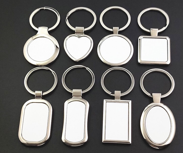 Sublimation Metal Keyrings