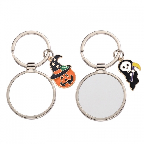 Halloween Sublimation Keyrings