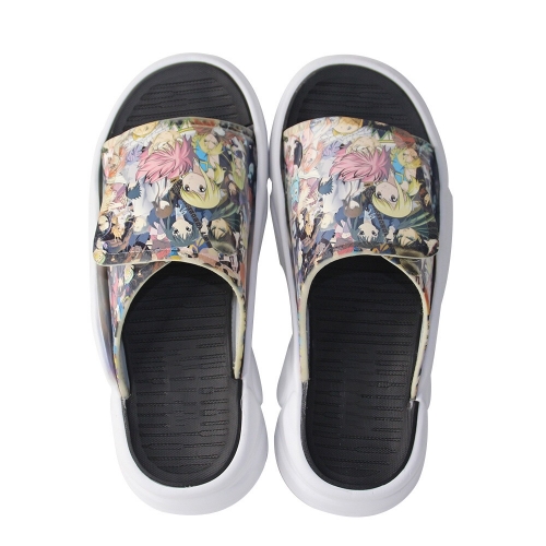 Sublimation Leather Sandals Slippers Flip Flops Slides