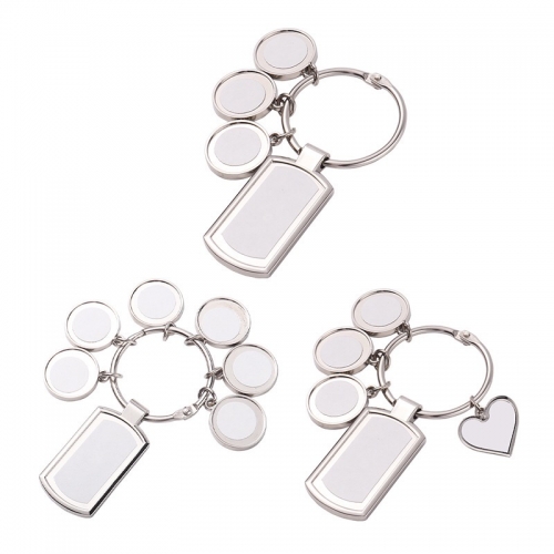 Sublimation Metal Keyrings