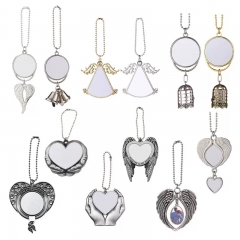 Sublimation Car Charm Hanging Ornament
