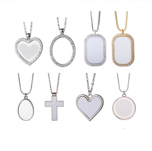 Sublimation Pendant Necklace