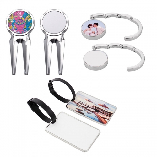 Sublimation Golf Ball Tool Divot Fork