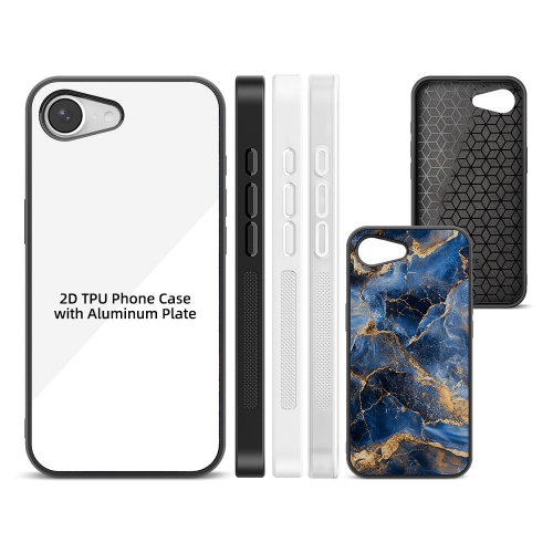 IP16E Sublimation TPU Case with metal insert