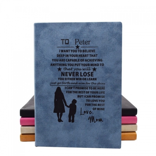 Custom Logo Engraved Notebook Journal