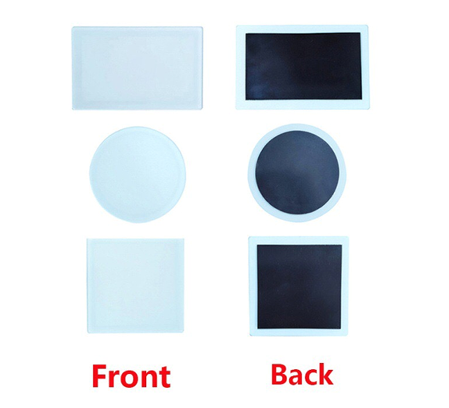 Sublimation Glass Fridge Magnet