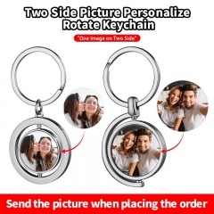 Rotating Sublimation Blanks Keychain