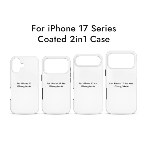 iphone 17 3D 2 in 1 Sublimation Tough Phone Case