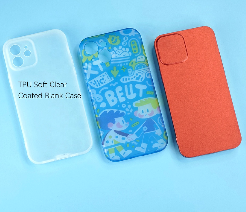 3D Soft Sublimation TPU Phone Case Glossy Matte