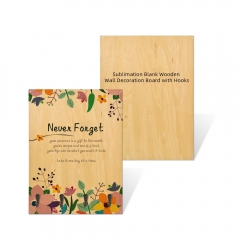 Sublimation Wall Decoration Board with hooks