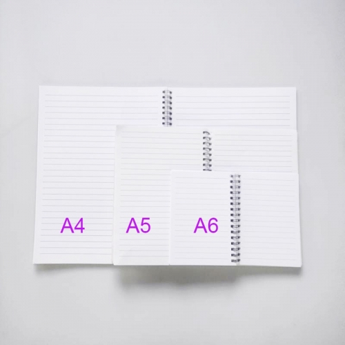 A4 A5 A6 Sublimation Spiral Notebook