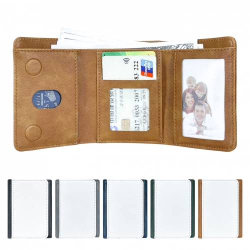 Leather Sublimation Wallets