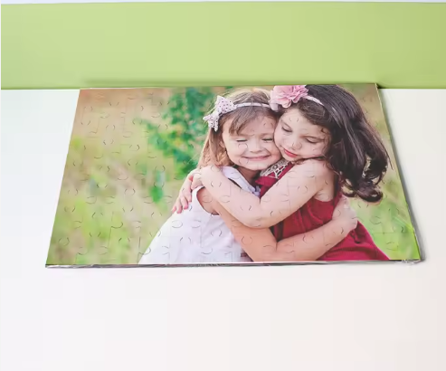 96 Pcs Sublimation MDF Wooden Jigsaw Puzzles