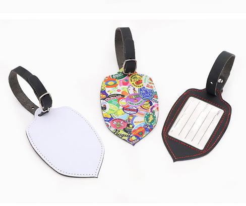 Sublimation Leather Luggage ID Tag