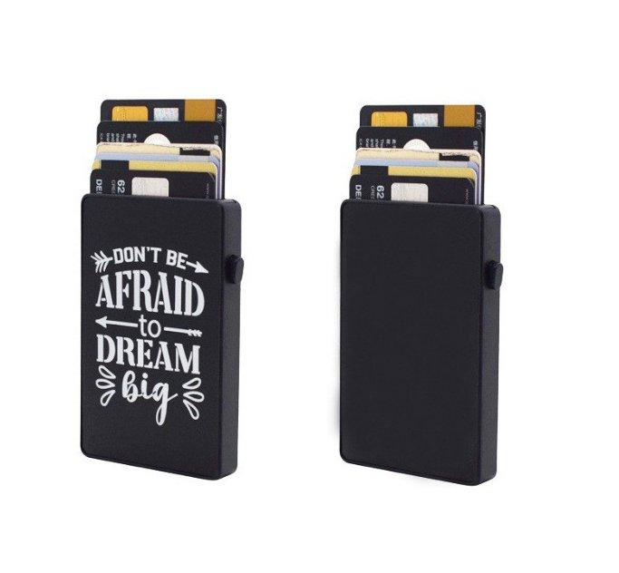 Laser Engraved Credit Card Case