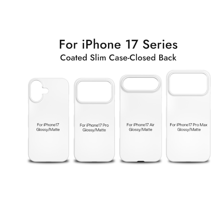 iphone 17 Magsafe 3D 2 in 1 Coated Slim Sublimation Phone Cases