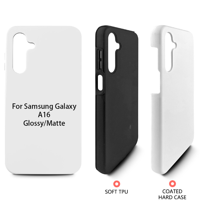 A16 3D 2 in 1 Coating Sublimation Tough Phone Cases