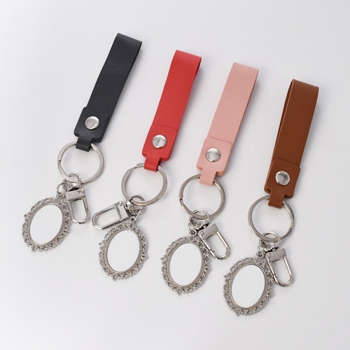 Oval Sublimation Keychains