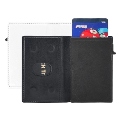 Sublimation Leather Automatic Eject Card Case
