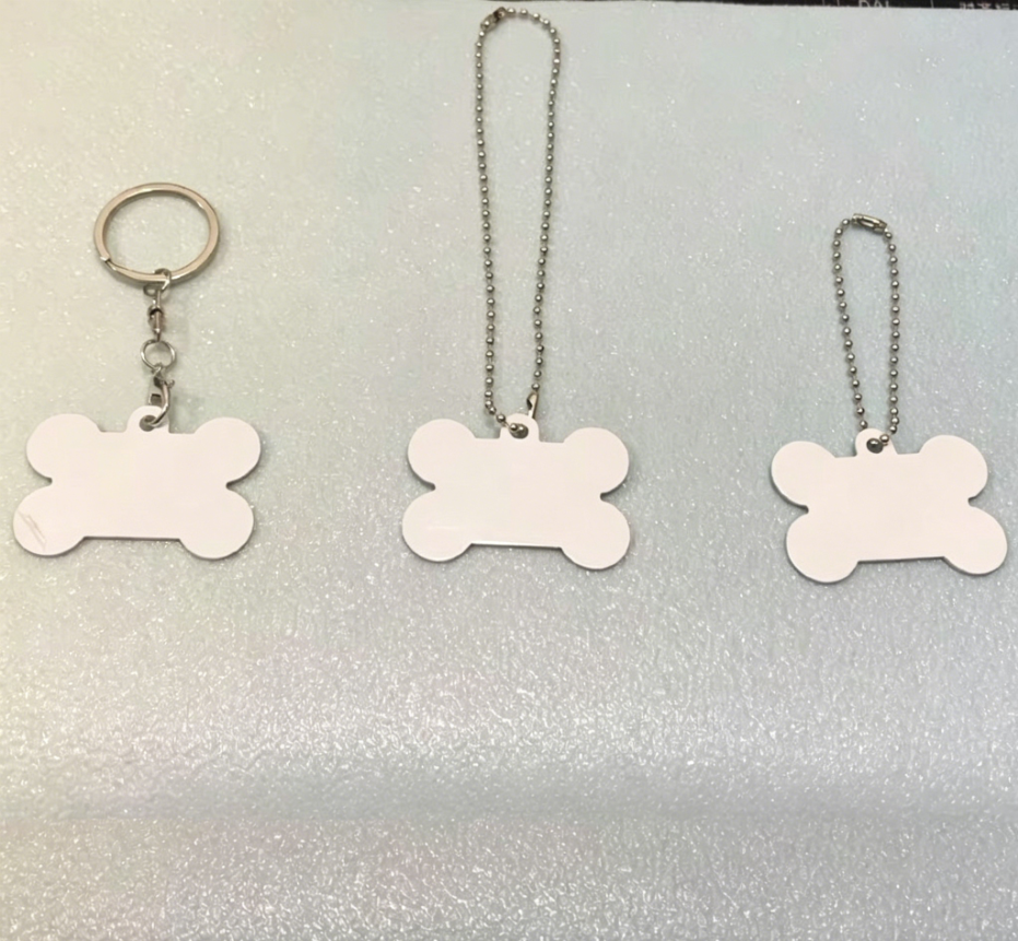 Sublimation Dog Tags Keychains