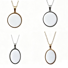 Sublimation Necklace Pendant