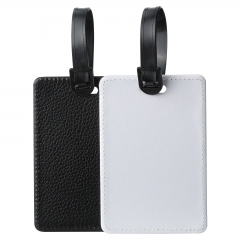 Leather Sublimation Luggage Tags
