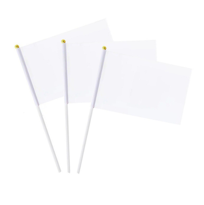 Sublimation White Flag