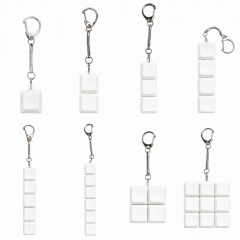 3D Sublimation Keycap Keychain