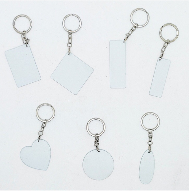 Metal Sublimation Keyrings