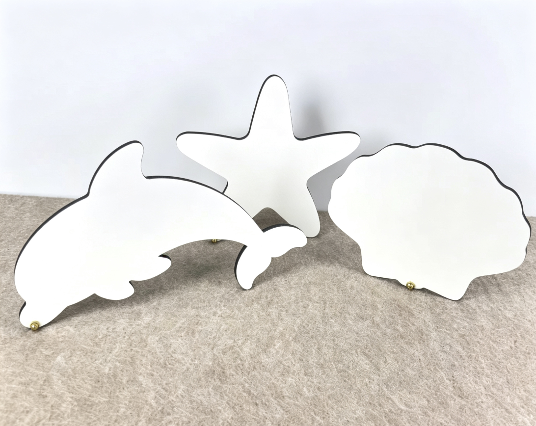 Sublimation MDF Photo Frame Starfish Dolphin Shell Phase Board