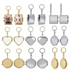 Sublimation Mirror Keychains