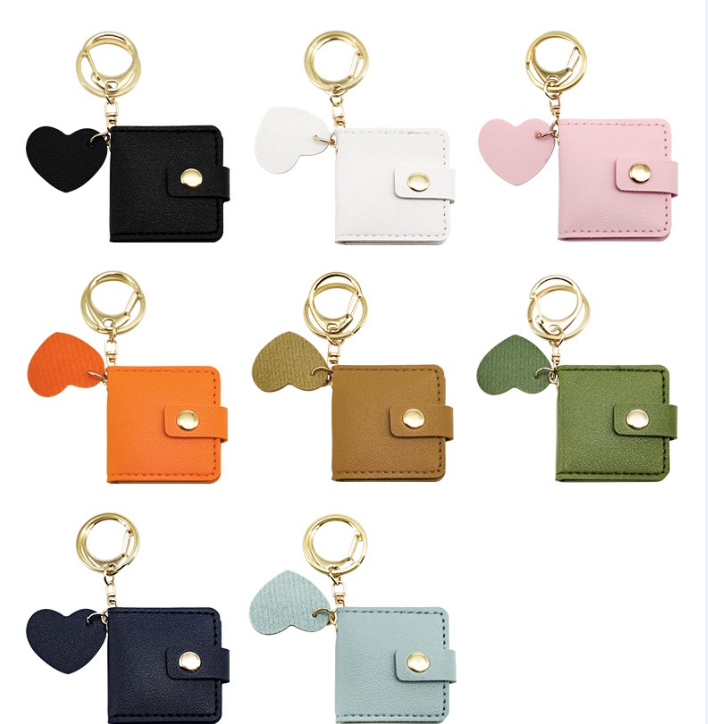 Sublimation Leather Photo Album Keychain