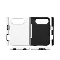 3D 2 in  1 Sublimation Coated Phone Case for iphone 18 fold