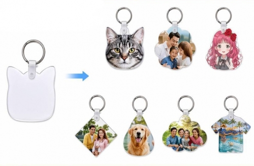 Sublimation Acrylic Keychains