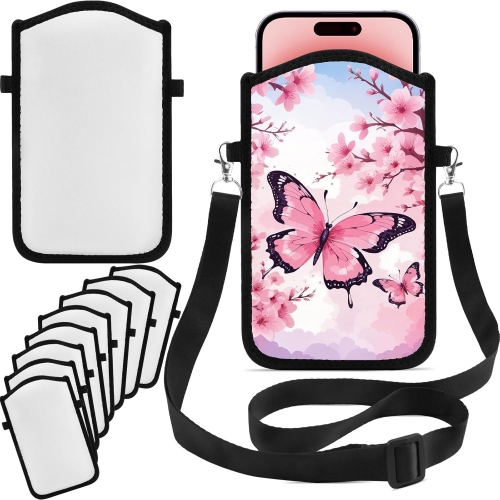 Neoprene Sublimation Pouches Phone Bags